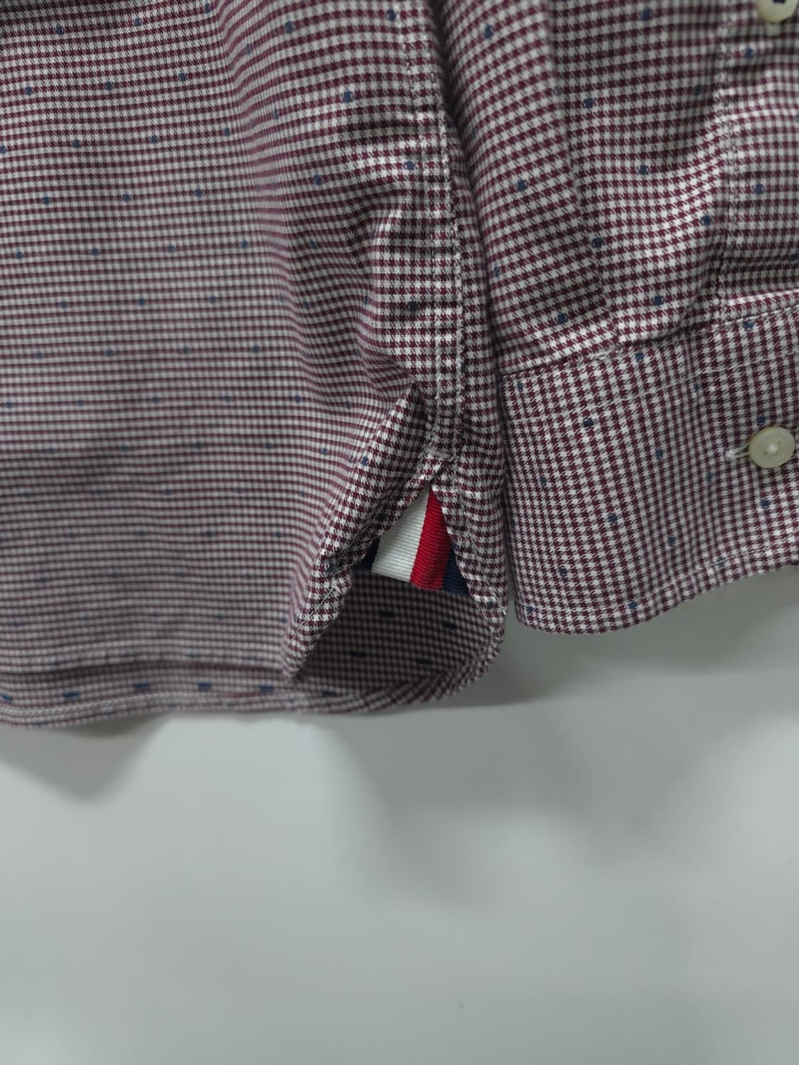 타미힐피거 THFLEX 슬림핏 체크 셔츠 (110) 상품이미지8