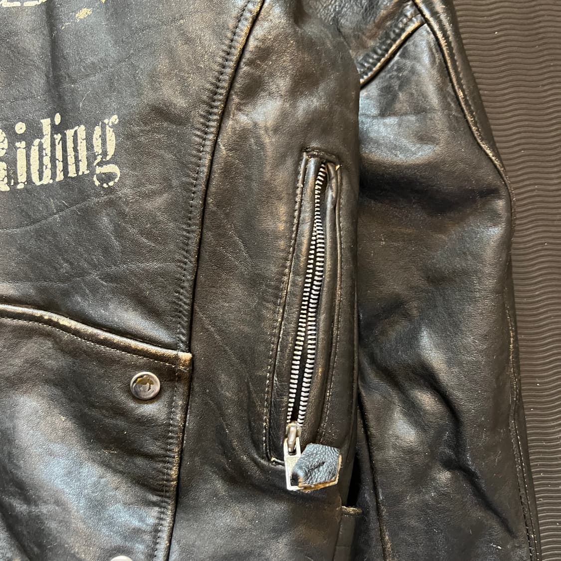 80s Lee Trevor D포켓 라이더자켓 부코j24 상품이미지9