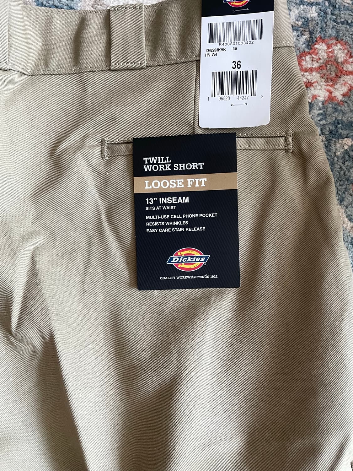 디키즈  42283 루즈핏 워크쇼츠(새제품. 36) 상품이미지5