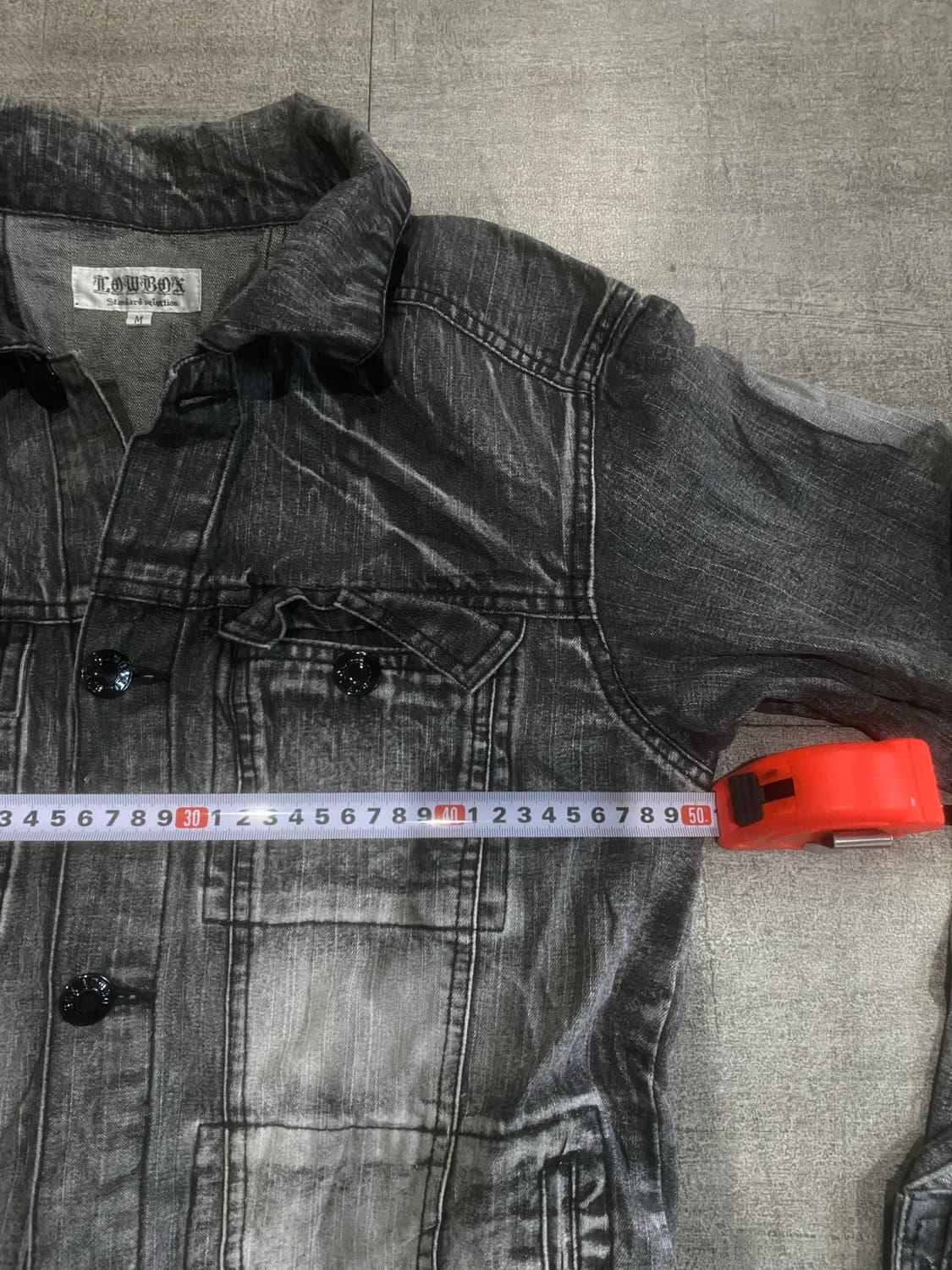 일본빈티지 Lowbox 핀터깔y2k 오리엔탈펑크보헤미안 데님워시드점프수트 상품이미지3