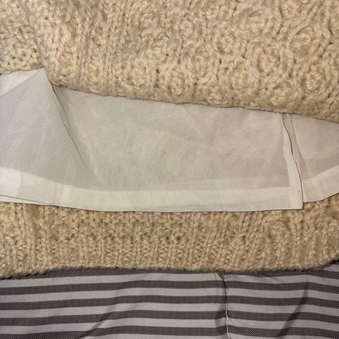 빈티지 울 미니 미디 니트 스커트 상품이미지3