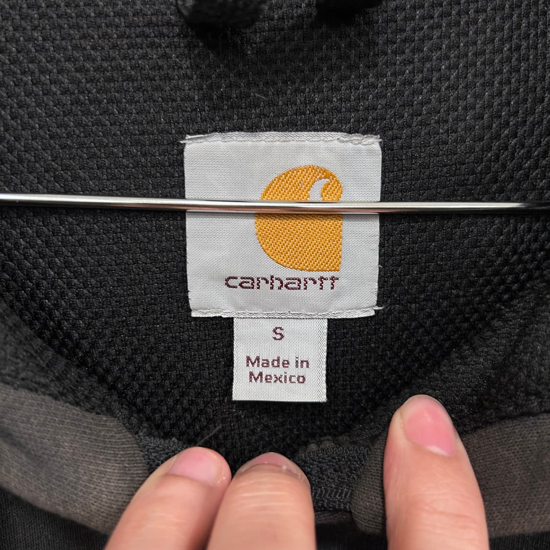 칼하트 레인디펜더 헤비코튼 워크웨어 후드 집업 상품이미지3