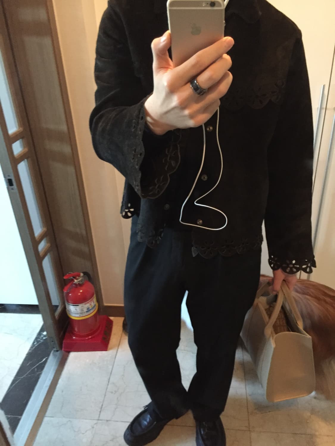 OS / Hysteric Glamour Suede Jacket 상품이미지1