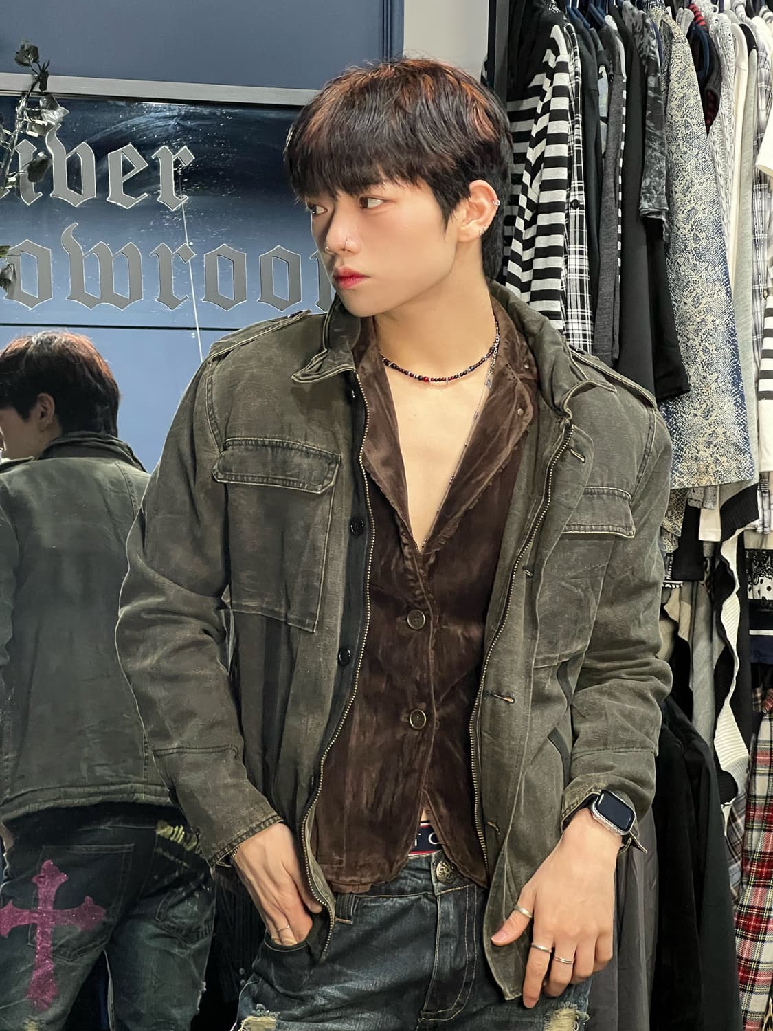 Octopus Army jacket 상품이미지7