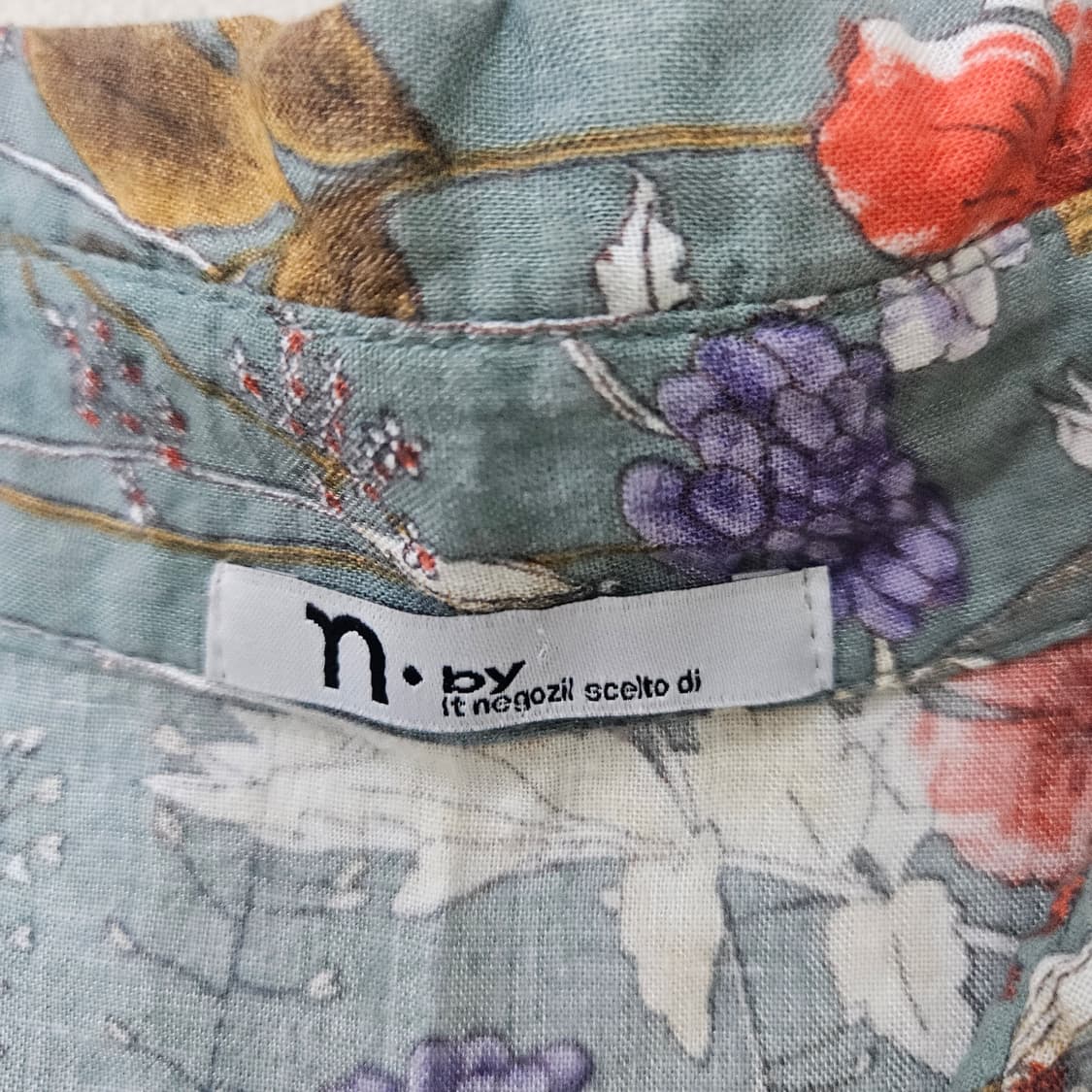 F N.BY  꽃무늬 셔츠 원피스 0402Y 상품이미지3