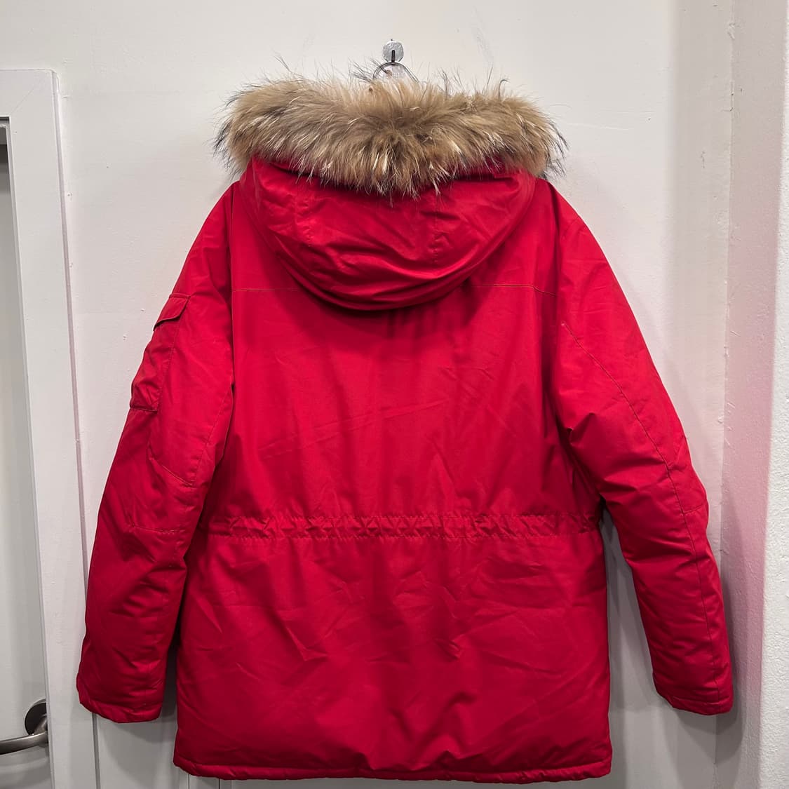 밀레 M리미티드 덕다운 라쿤털 후드 패딩 상품이미지5