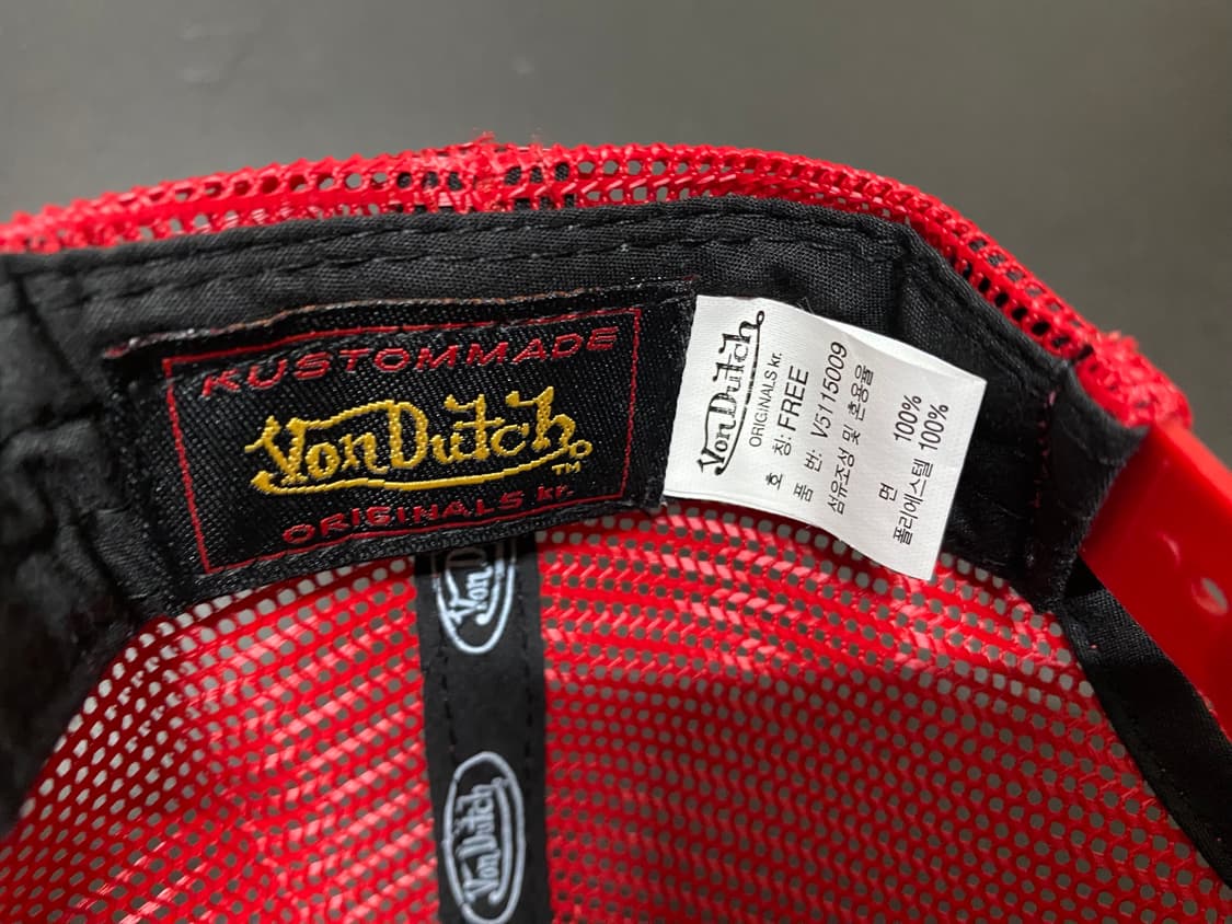 Vondutch vintage trucker cap(새상품) 상품이미지8