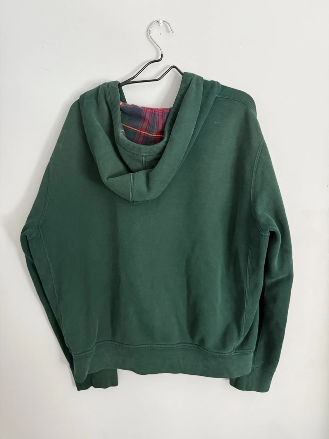 폴로 랄프로렌 빅포니 체크 후드집업 그린 상품이미지4