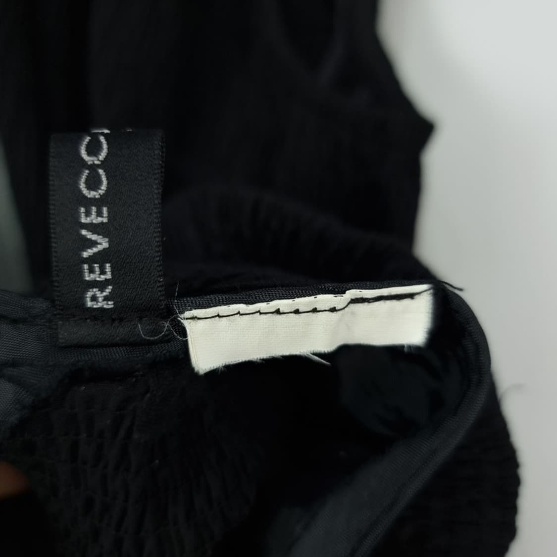 [일본빈티지] 쉽스킨 도킹 고딕 집업 베스트 블랙 M17790 상품이미지6