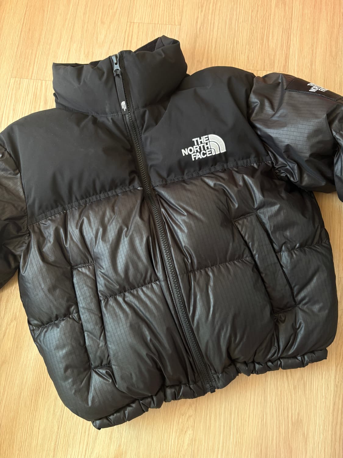 (W) 노스페이스 화이트 라벨 노벨티 눕시 다운 자켓 블랙 s 상품이미지4