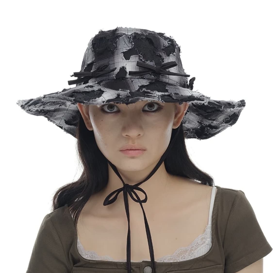 Genzero 플라이드 레이스 보우 햇 상품이미지2