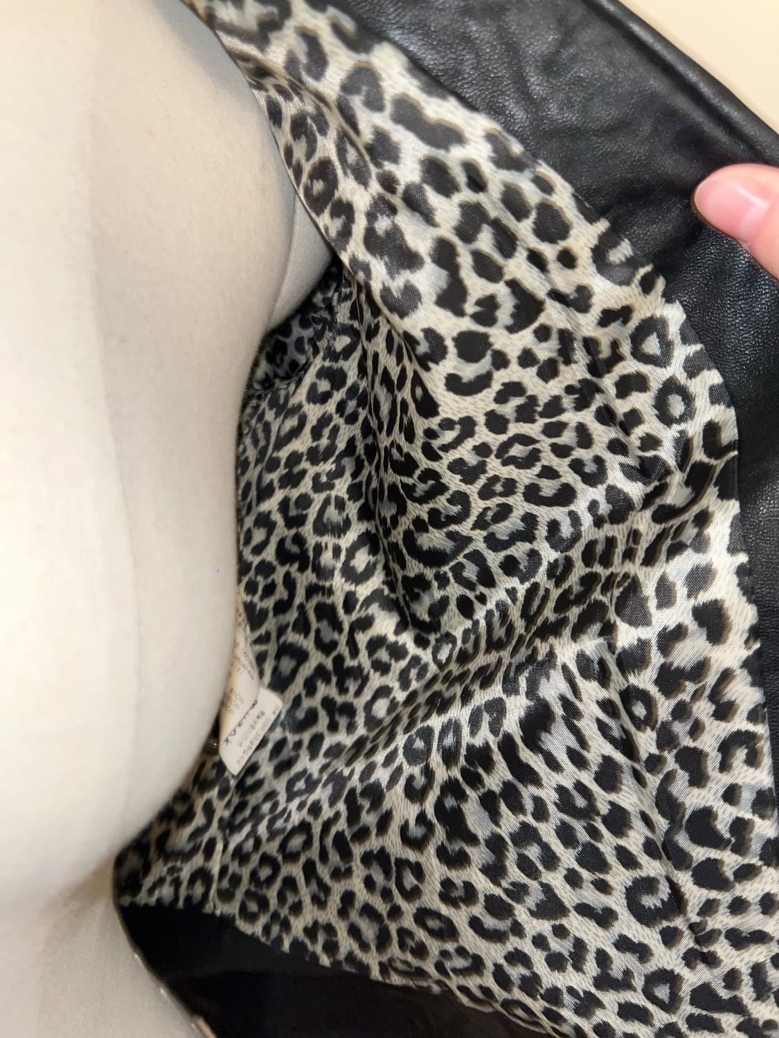 muzak leather jacket 상품이미지8