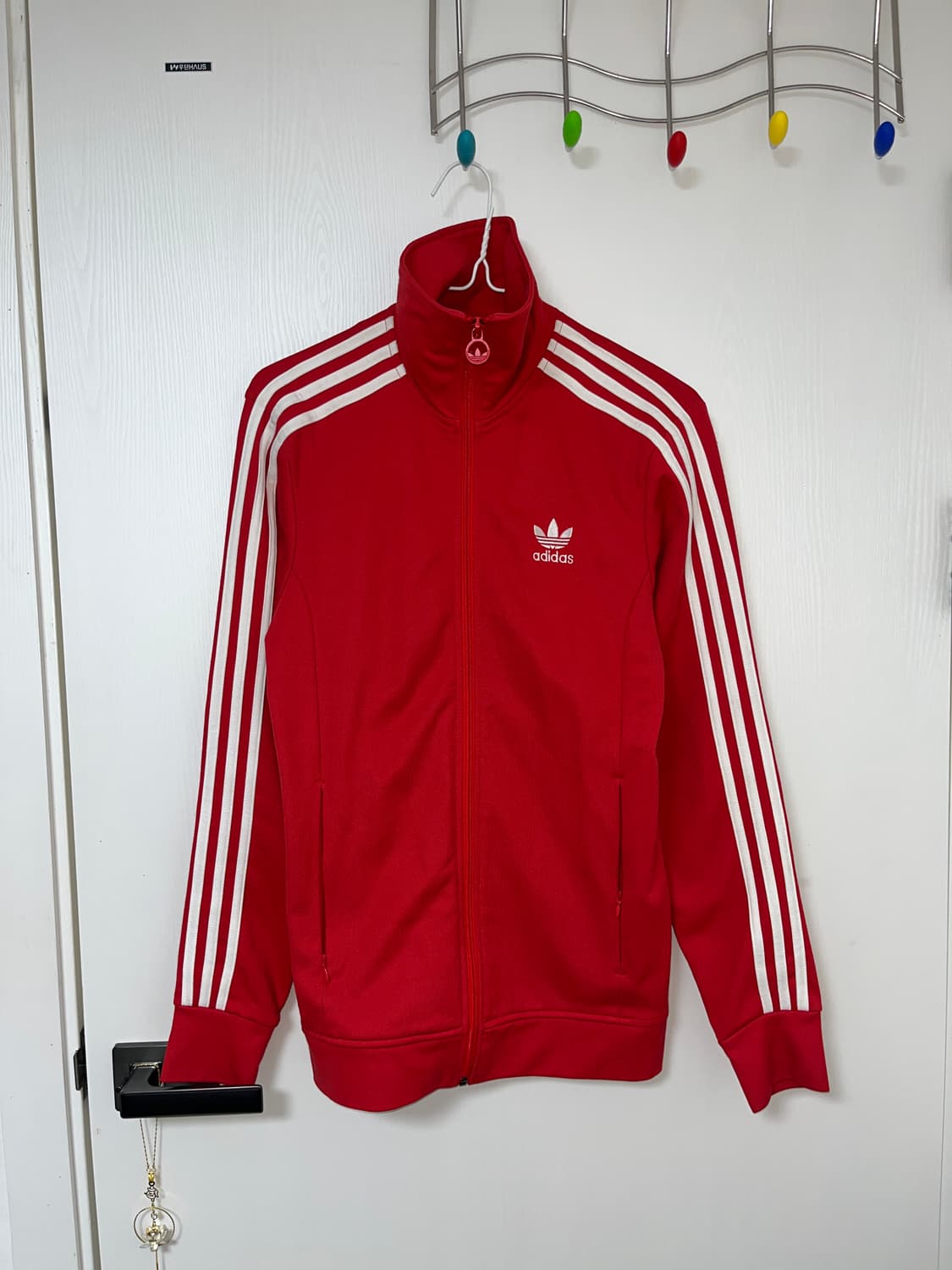 아디다스 슬림핏 레드 트랙탑 져지 90 상품이미지1