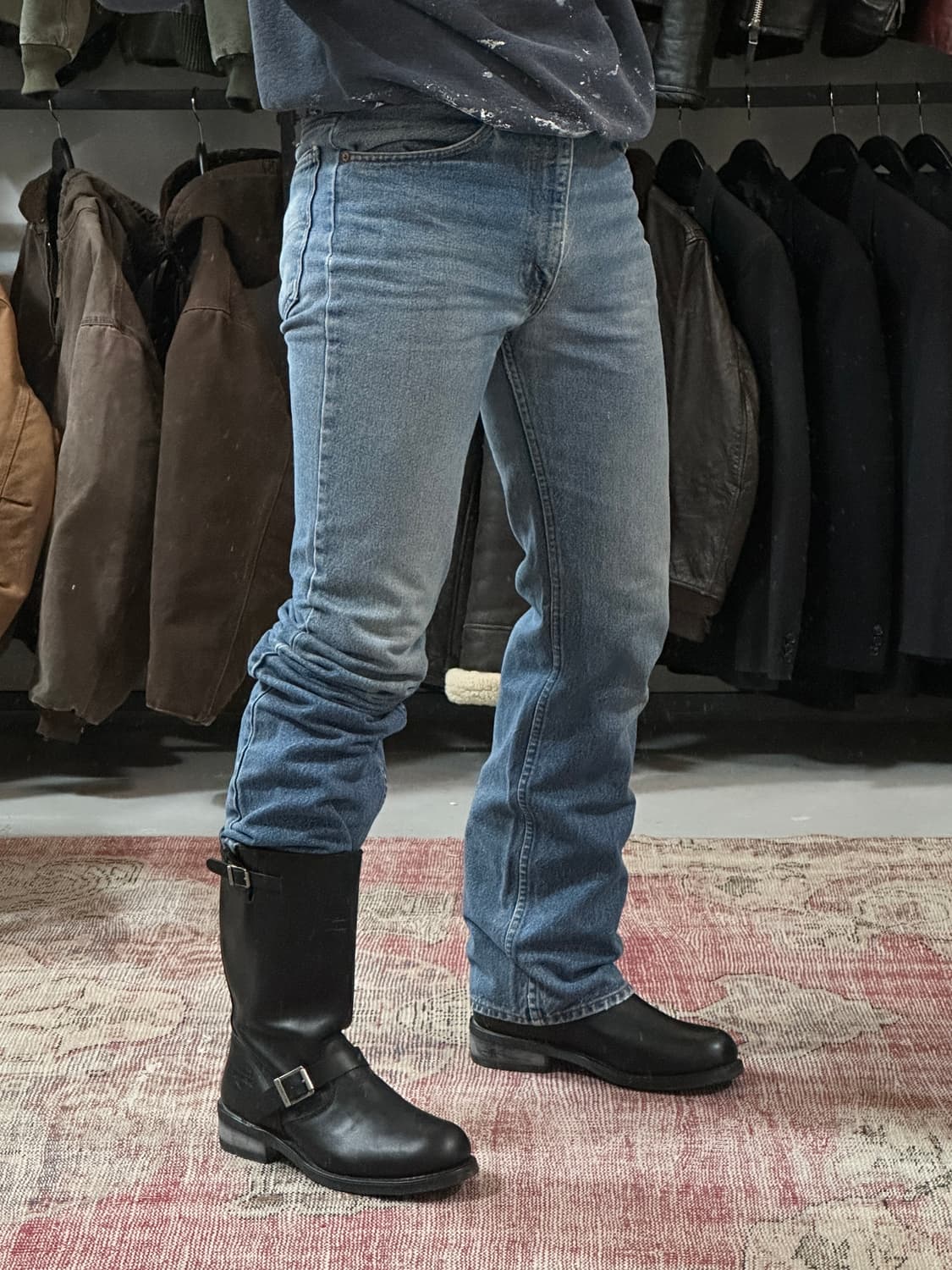 할리 데이비슨 엔지니어 부츠 모터사이클 바이커 부츠 상품이미지2