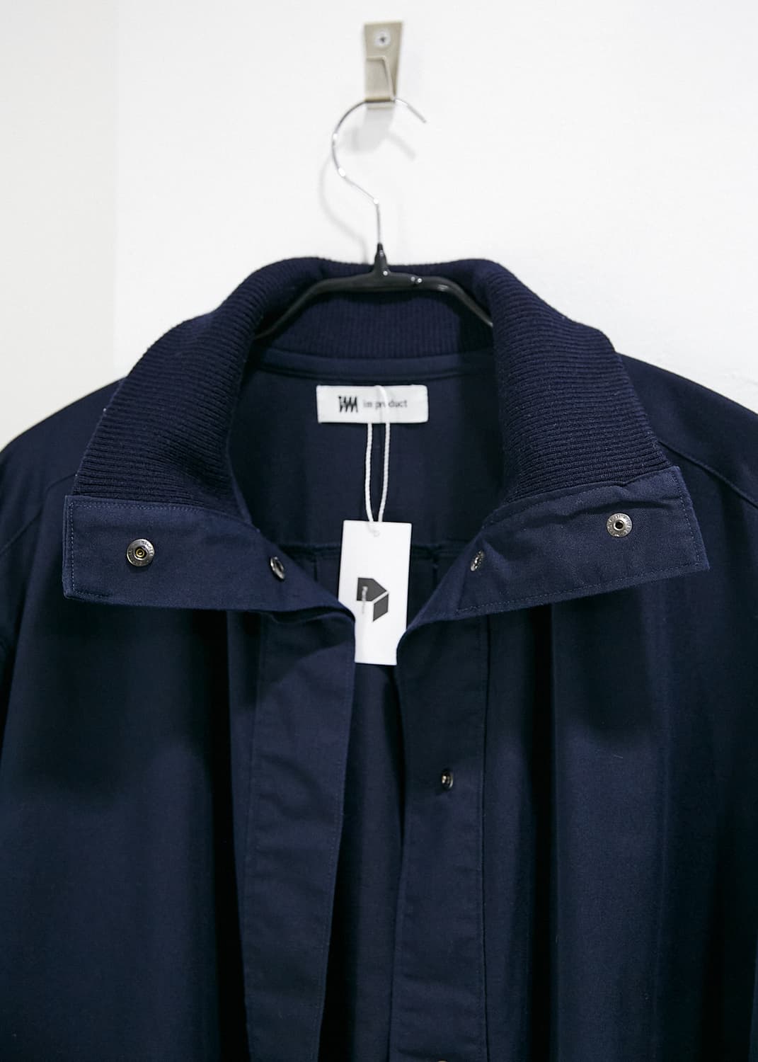 IM Product High Neck Long Jacket 상품이미지4