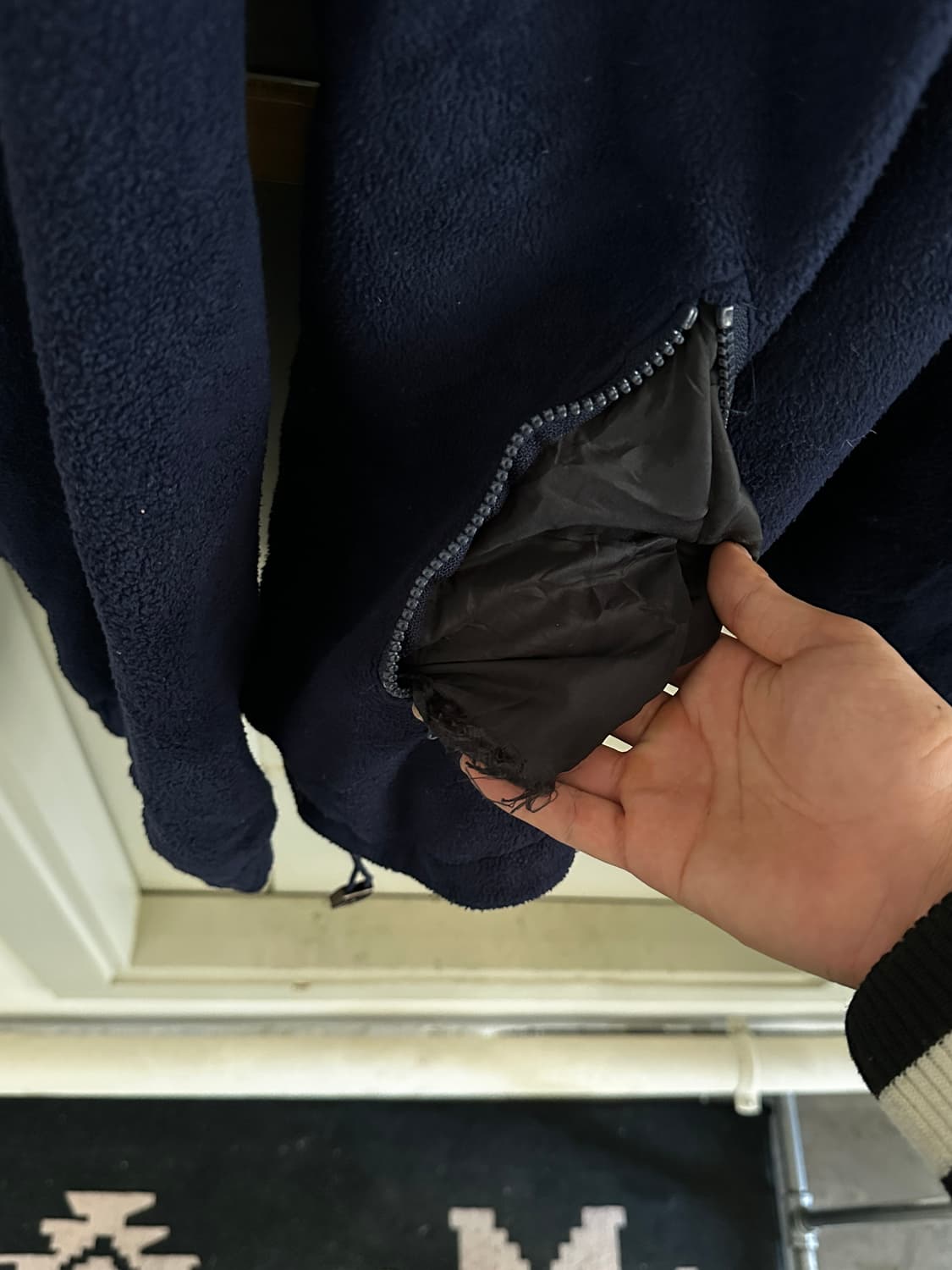 90s BERGHAUS 윈드 레지스턴트 플리스 집업 상품이미지3