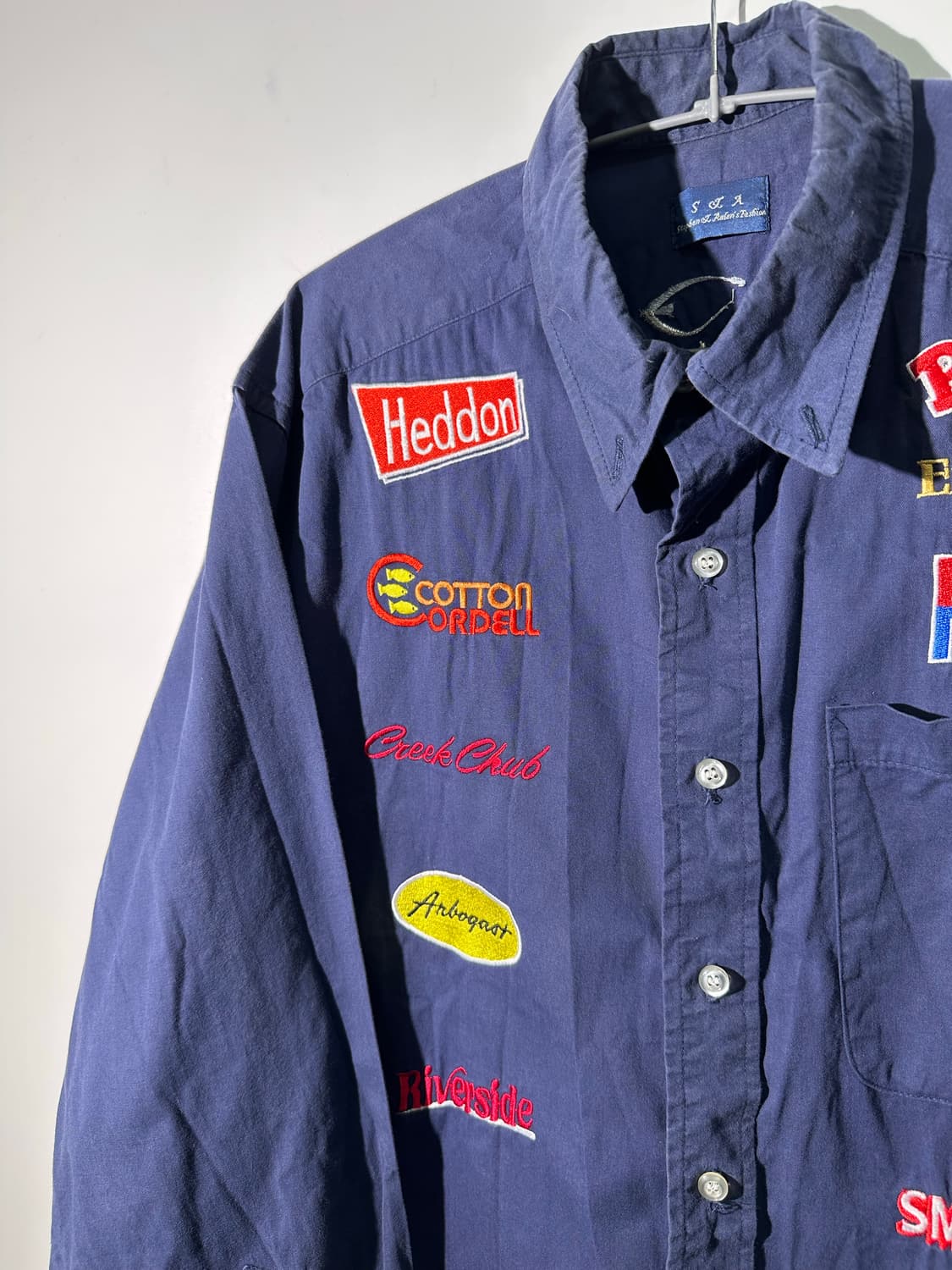 sla 패치워크 자수 셔츠 상품이미지3