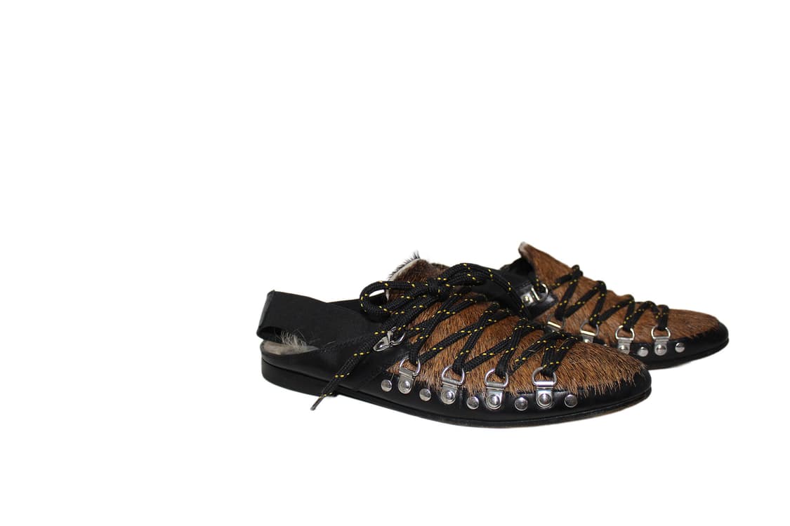 Moncler HairOn Leather Lace Sandals 몽클레어 상품이미지6