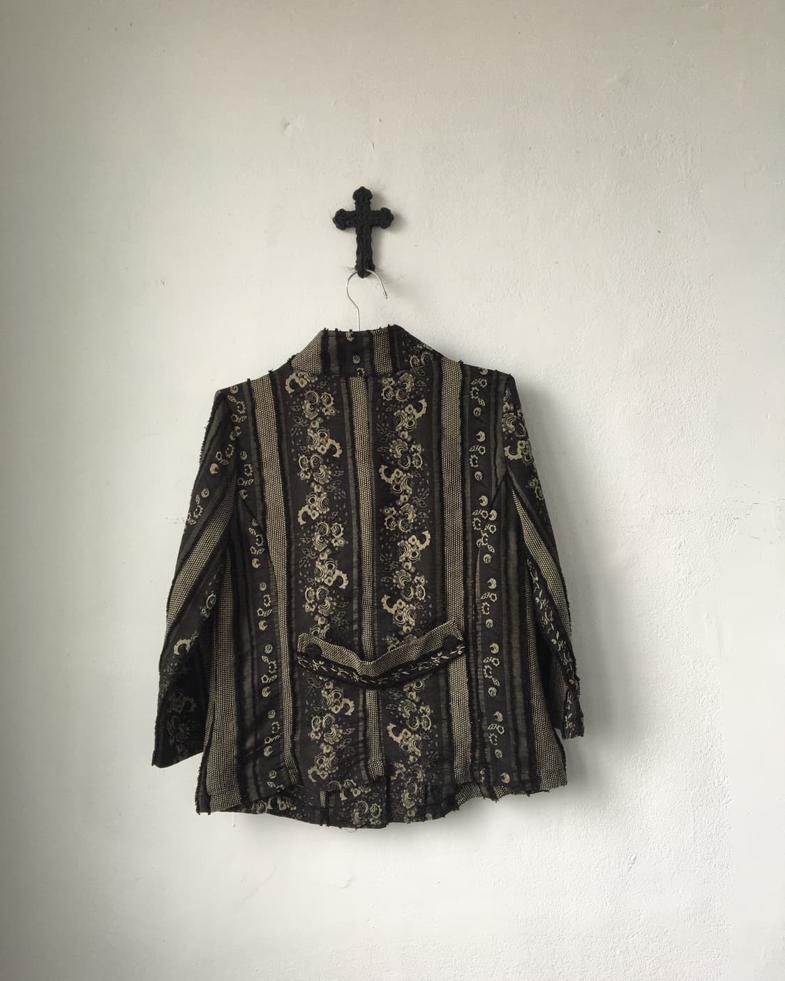 pattern mixed jacket 상품이미지3