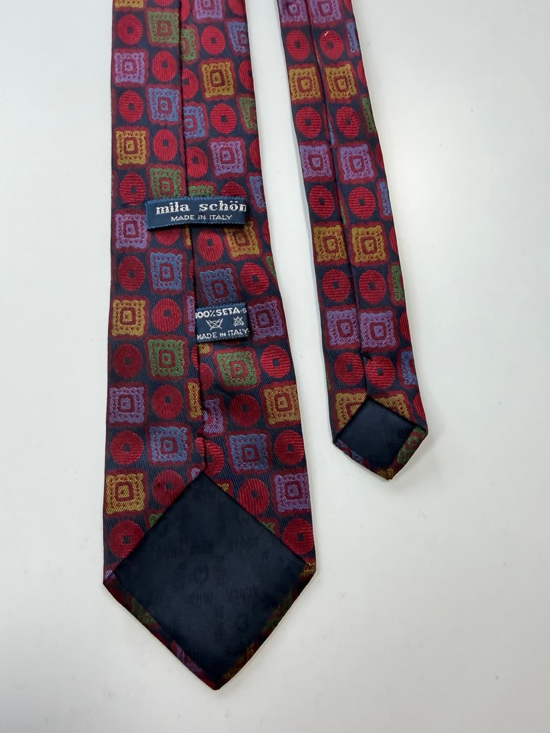 밀라숀(mila schon) 실크 넥타이 8.5cm 상품이미지5