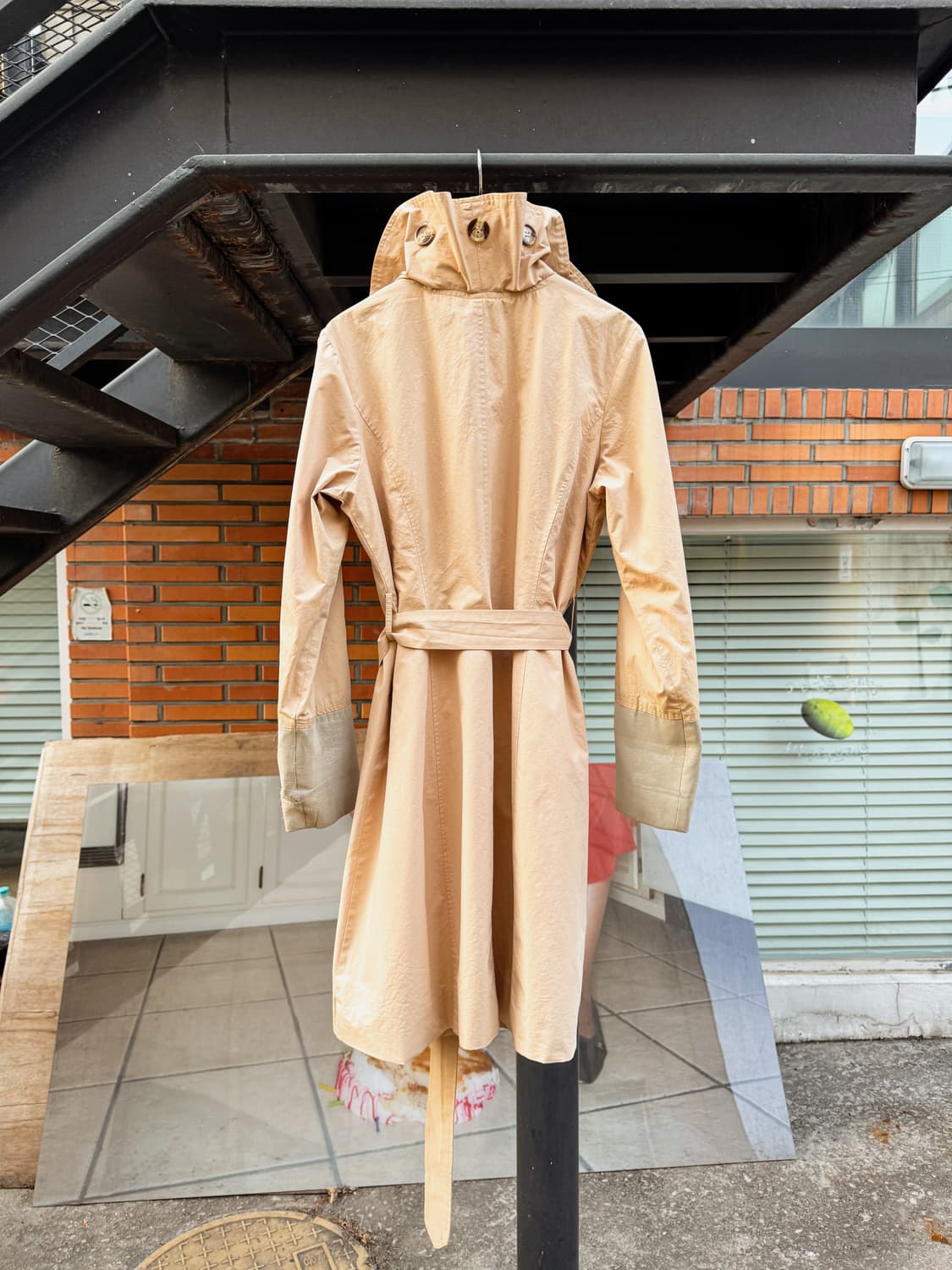 Chloe – Ruffle Detail Trench Coat 상품이미지6