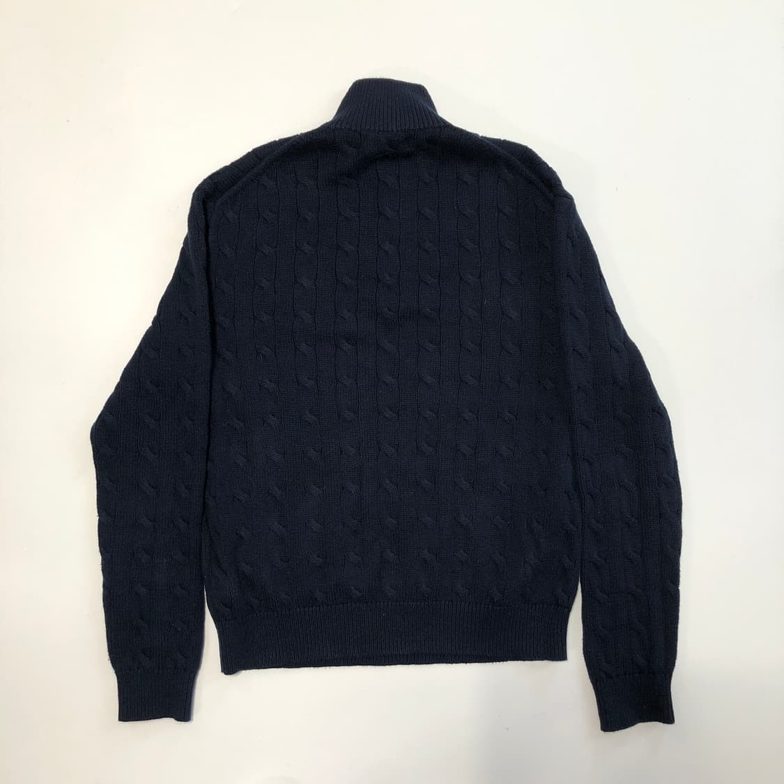 폴로랄프로렌 반집업 꽈배기니트  상품이미지2