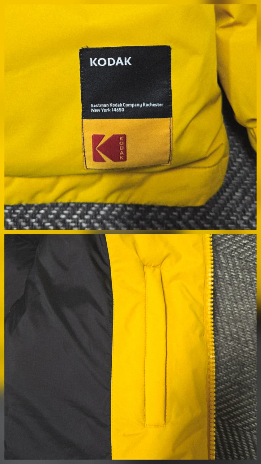 코닥 공용 숏패딩/헤비 아우터 케이 헤비 다운 자켓 상품이미지5