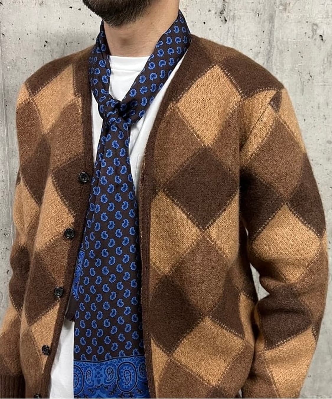 빔즈플러스 BEAMS PLUS Jacquard Cardigan 상품이미지5