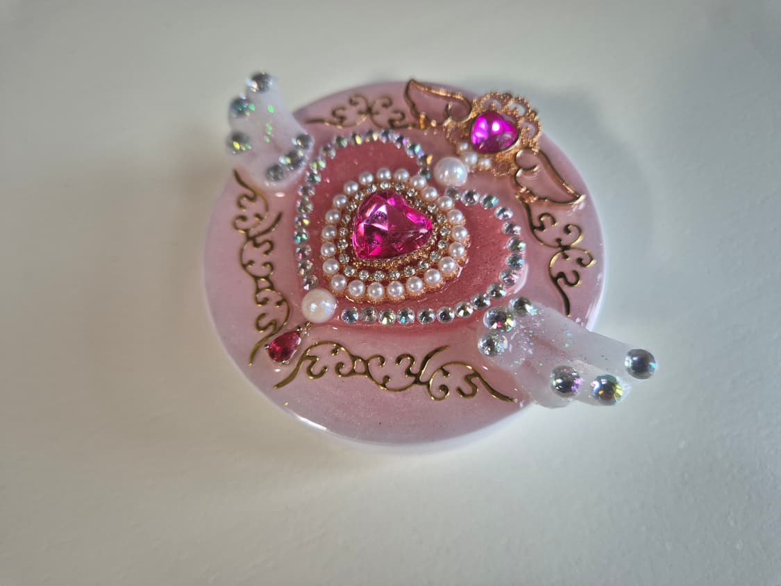 핸드메이드 )웨딩피치 세일러문 마법소녀쿠션팩트케이스 상품이미지1