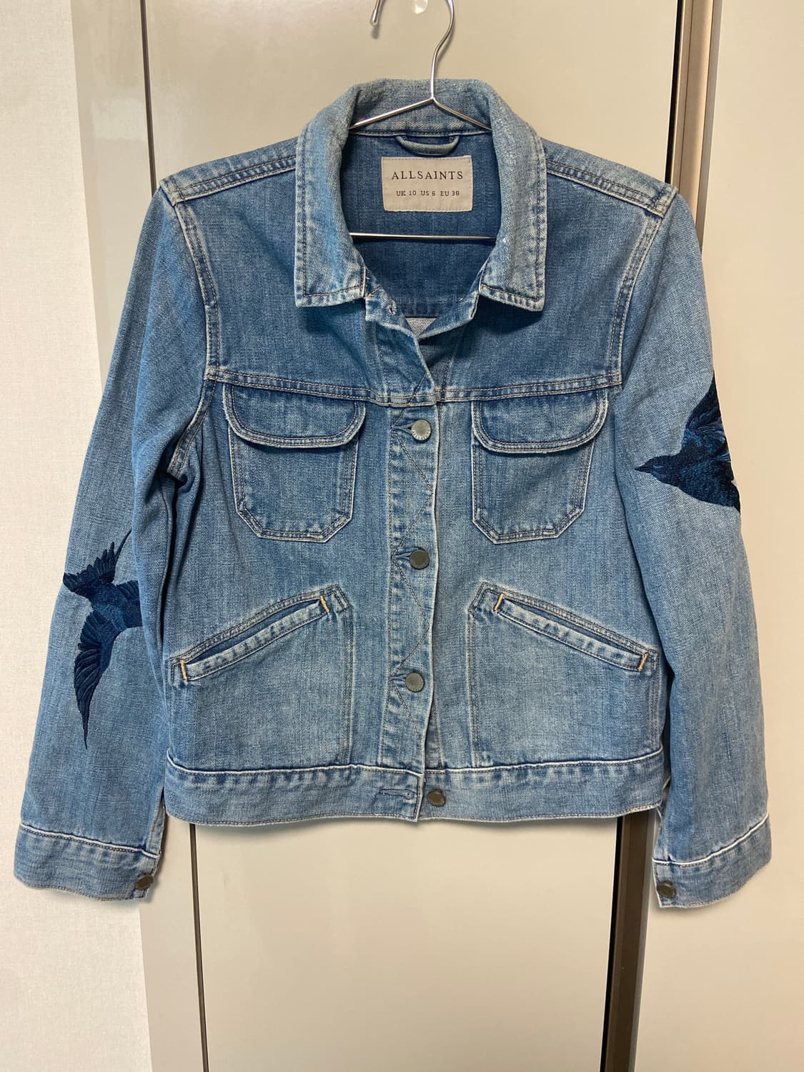 All Saints 올세인츠 블루버드 데님 자켓 상품이미지1