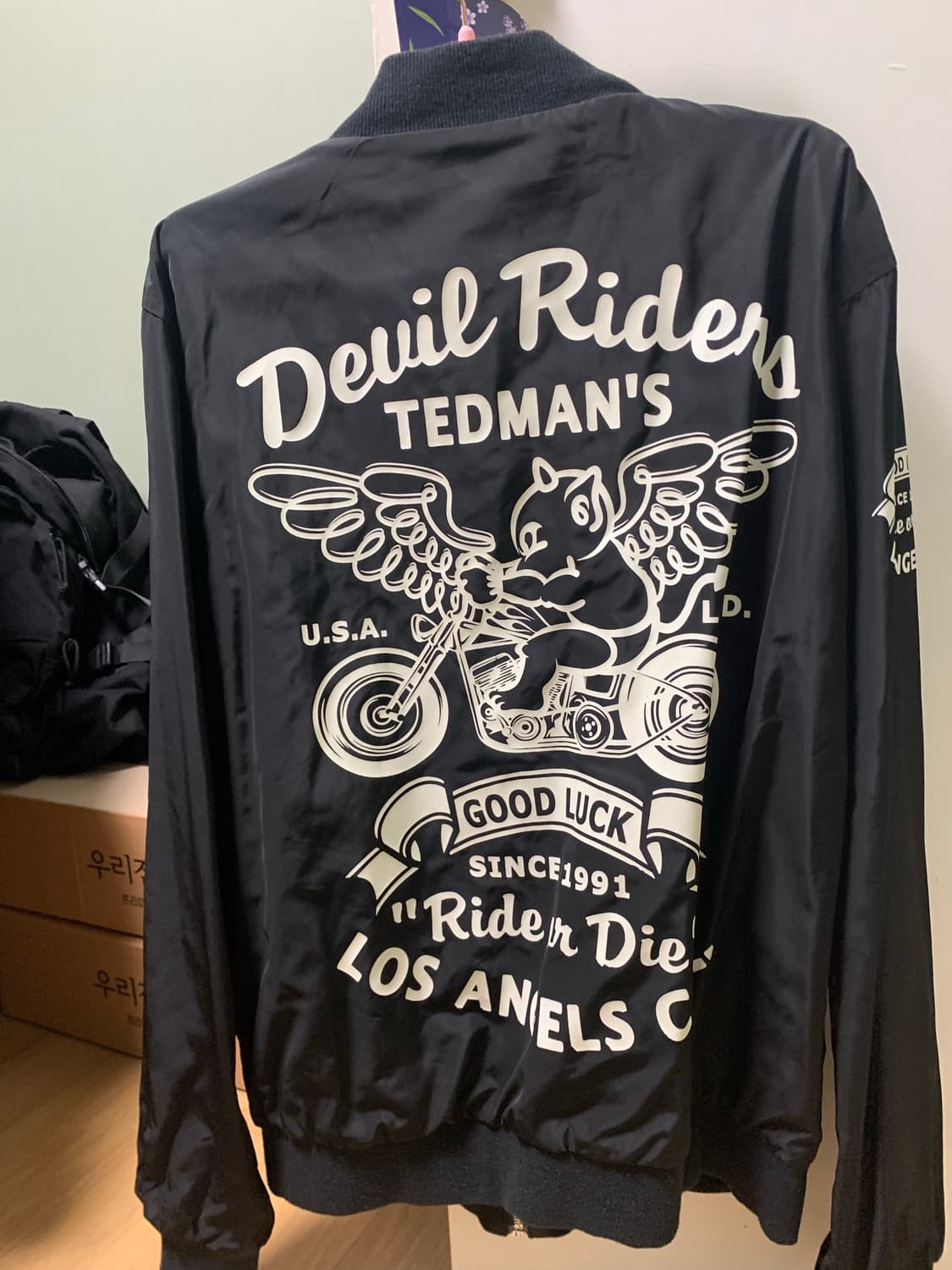 Ted Company 블랙 자켓 L 리버시블제품입니다! 상품이미지3