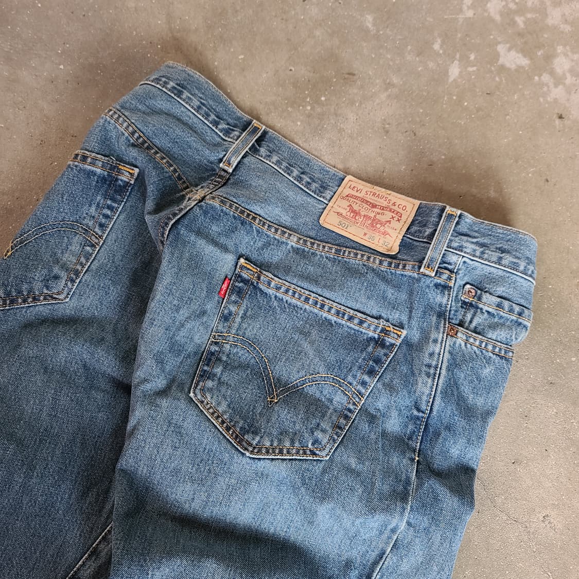 리바이스 501 데님팬츠 상품이미지6