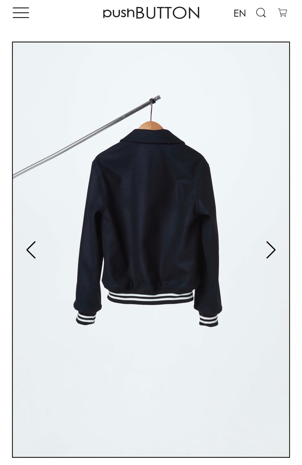 푸시버튼 PF22 COLOR BLOCK BACK LOGO 자켓 상품이미지7