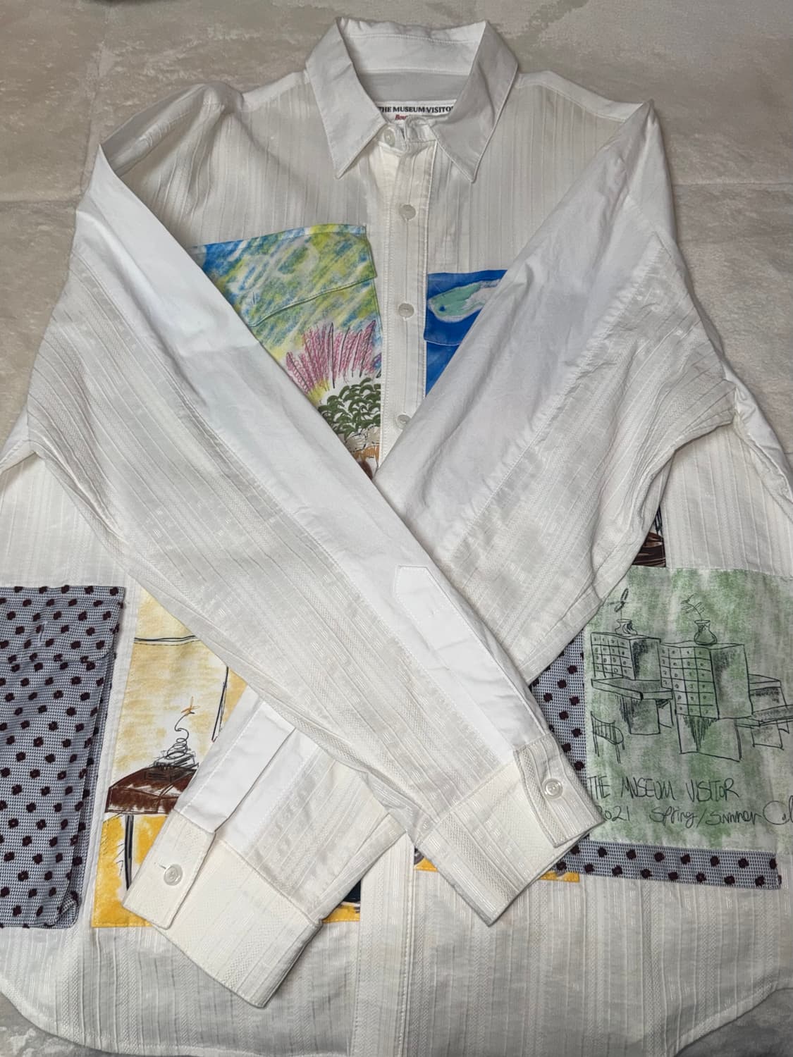 더뮤지엄비지터 아카이브 셔츠 상품이미지5