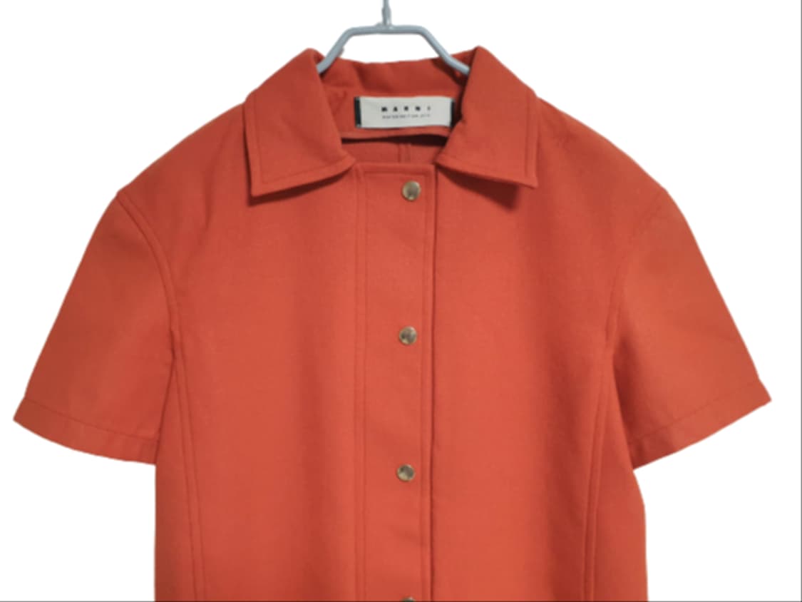 매장판 MARNI 마르니 반오픈 울원피스 40
 상품이미지3