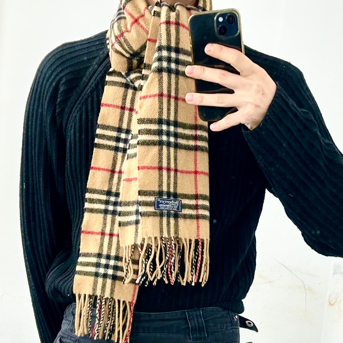 버버리 노바체크 램스울 머플러 상품이미지2