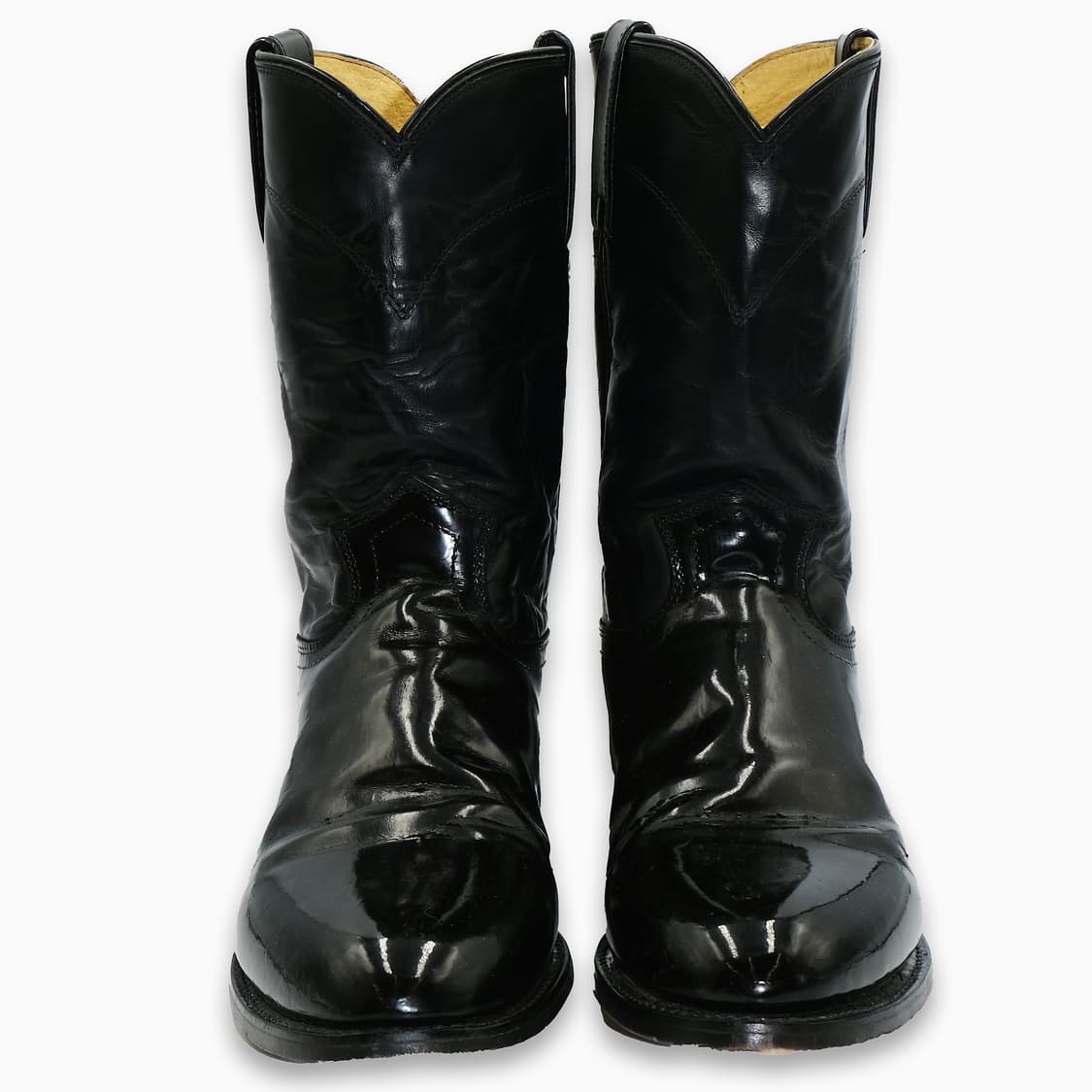 빈티지 저스틴 웨스턴 레더 부츠 9D(270)사이즈 BT27017 상품이미지2