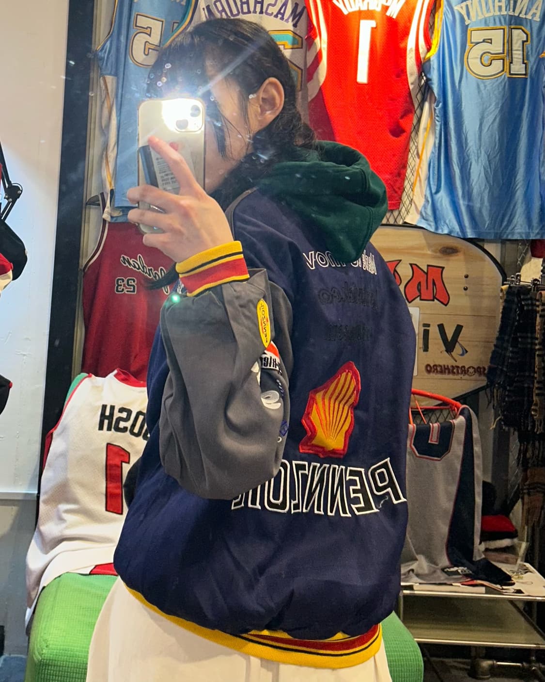 PENNZOIL navy racing jacket 상품이미지3