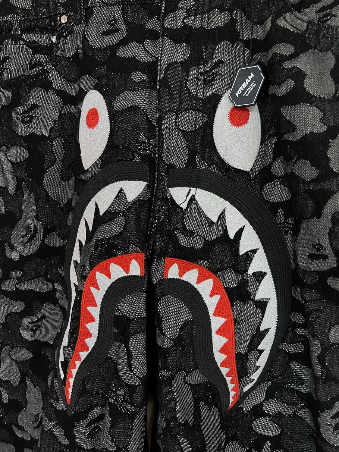 베이프 아디다스 데님 쇼츠 상품이미지3