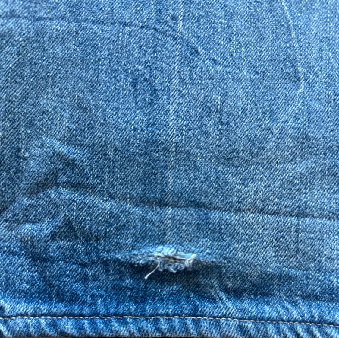 오라리 셀비지 페이디드 라이트 데님 팬츠 상품이미지4