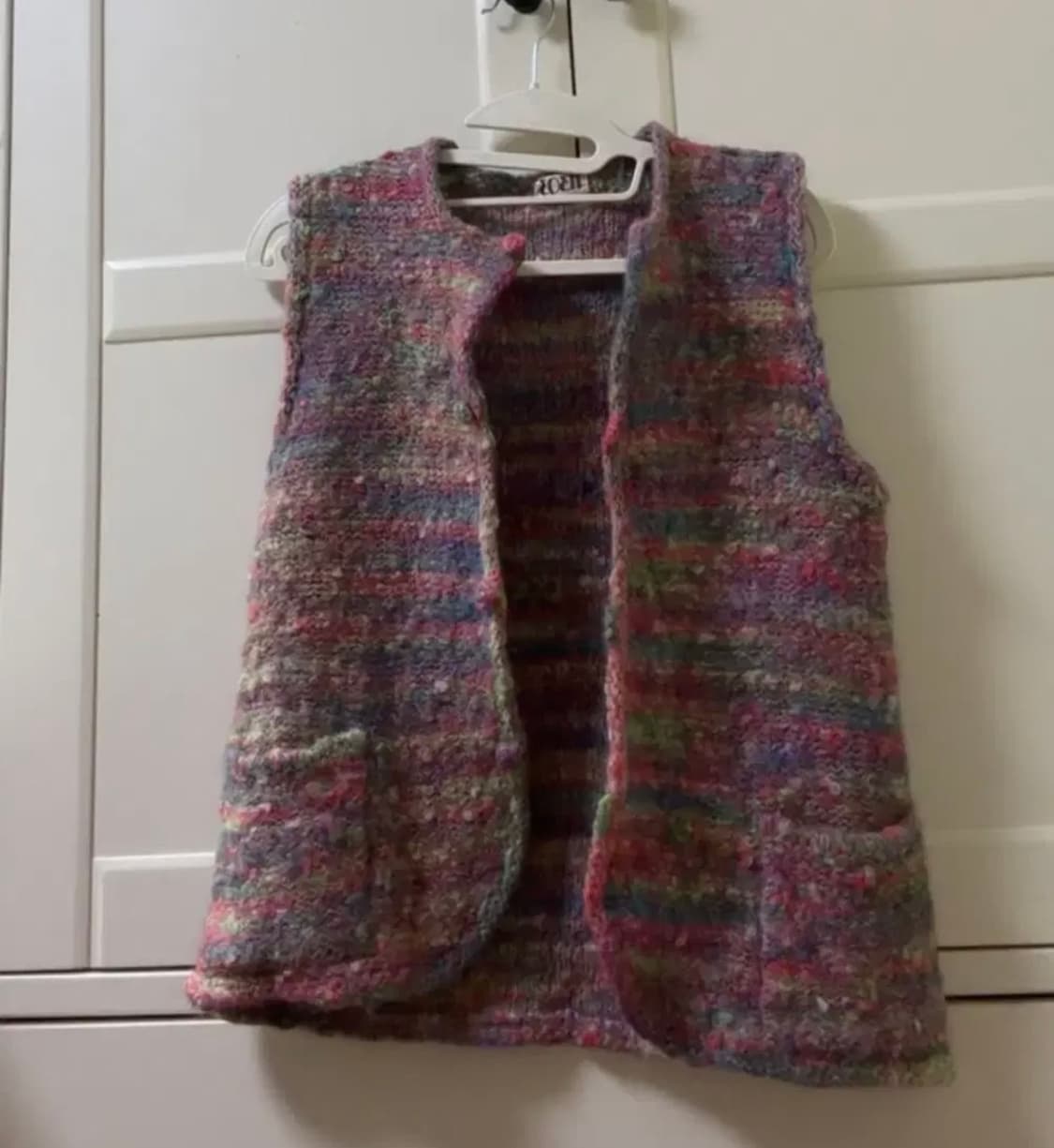 하구미 니트 베스트 상품이미지1