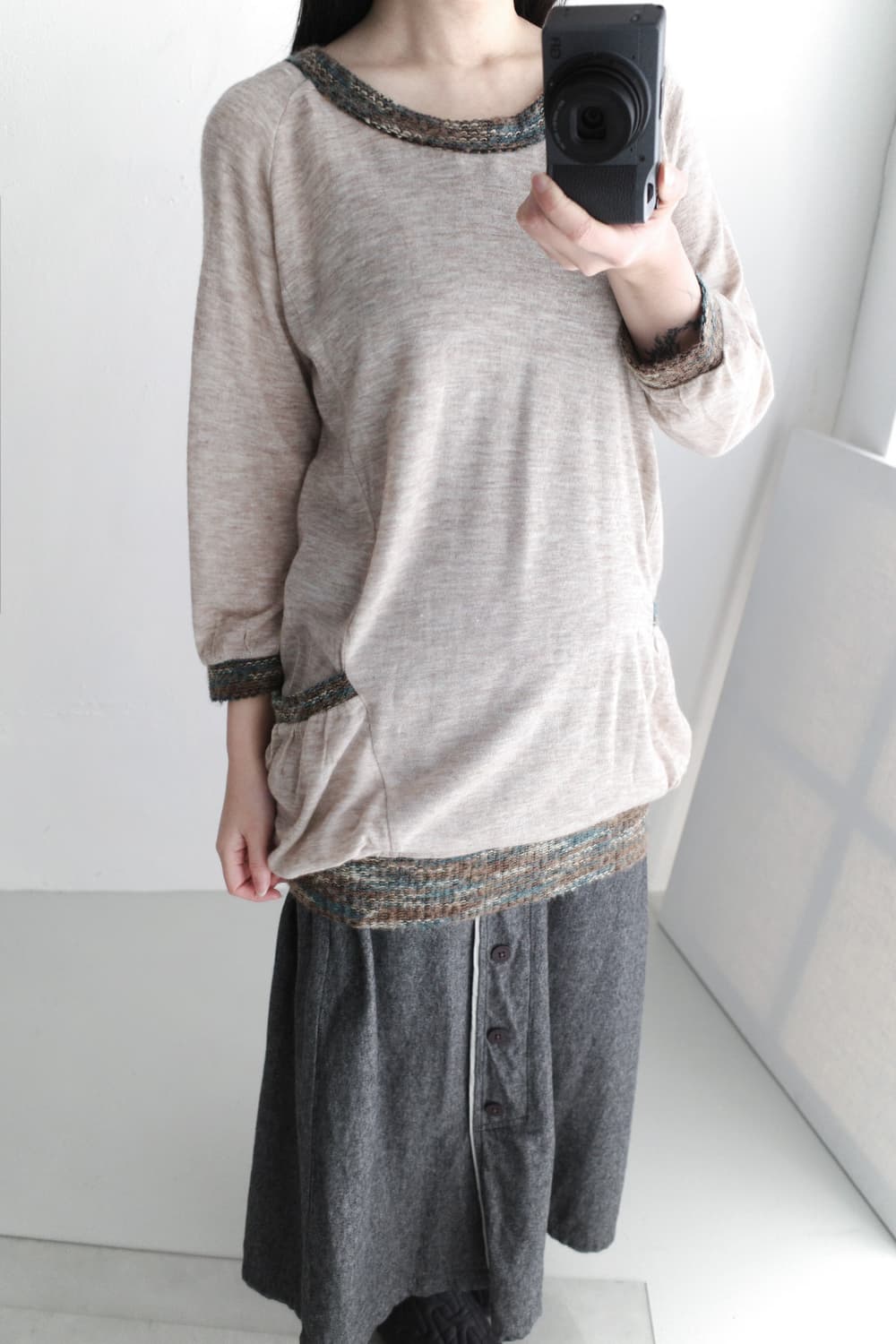 bohemian shirring balloon T  상품이미지6