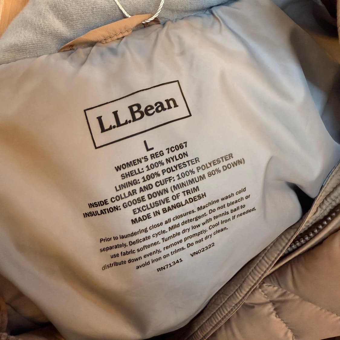 엘엘빈 구스다운 퀄팅 푸퍼 상품이미지7