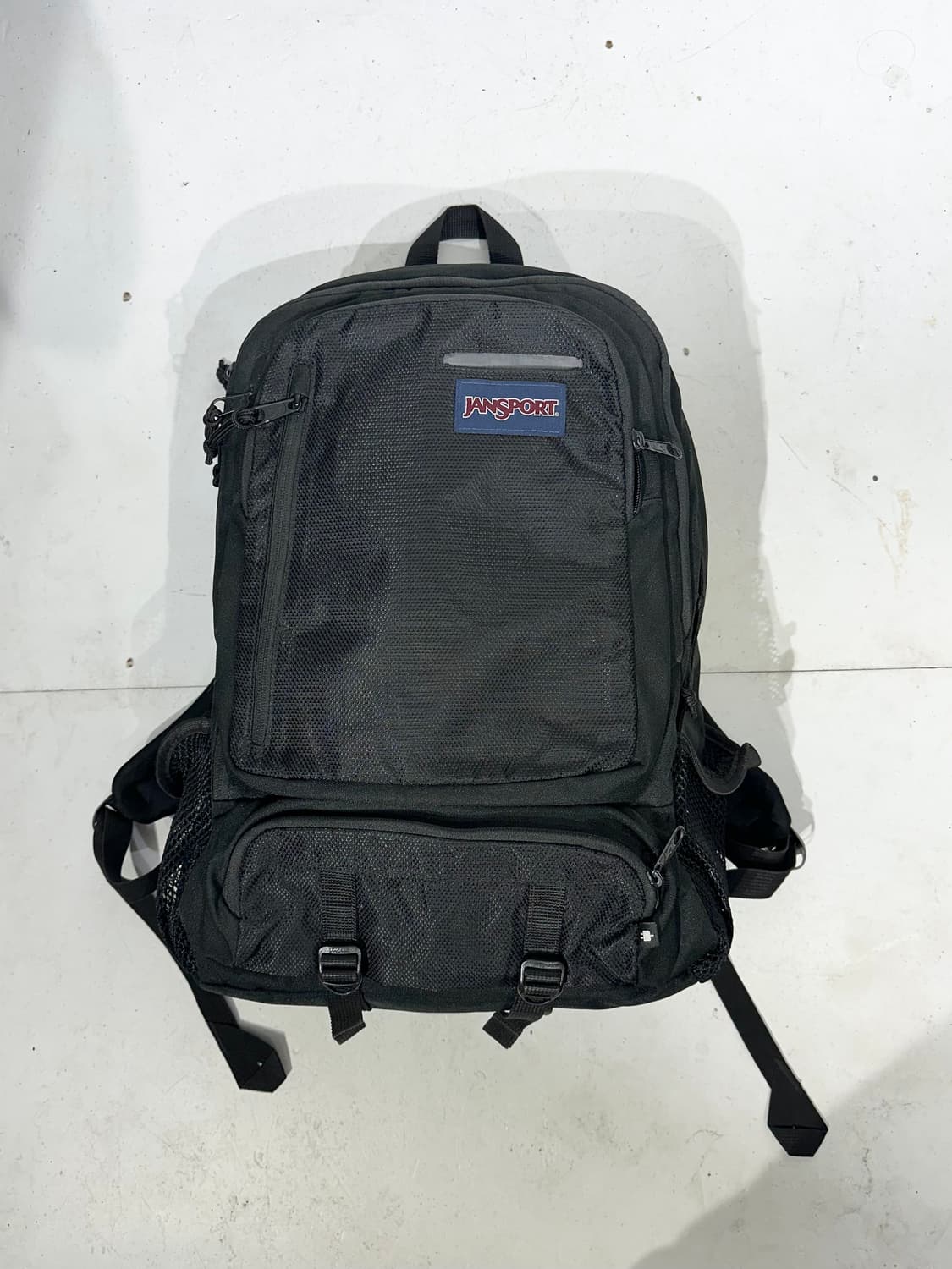 잔스포츠 블랙 엔보이 백팩 가방 상품이미지4