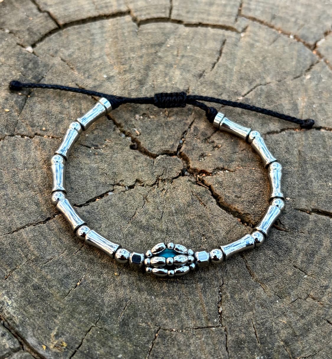 써지컬 스틸 비즈 팔찌 상품이미지1