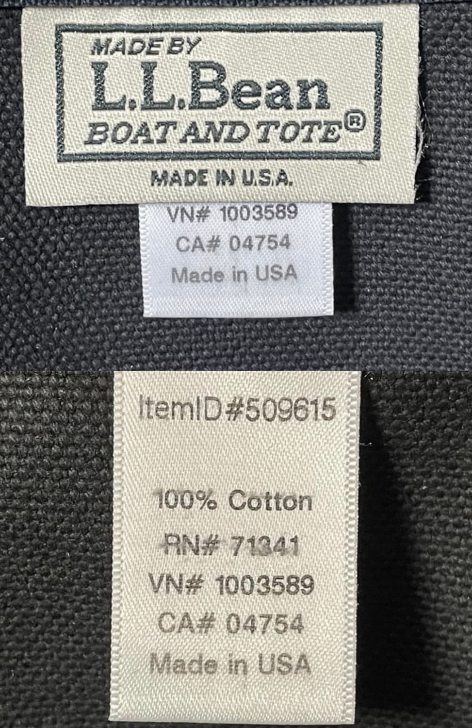L.L.BEAN 보트 앤 토트 집탑 위드 포켓 블랙 상품이미지6