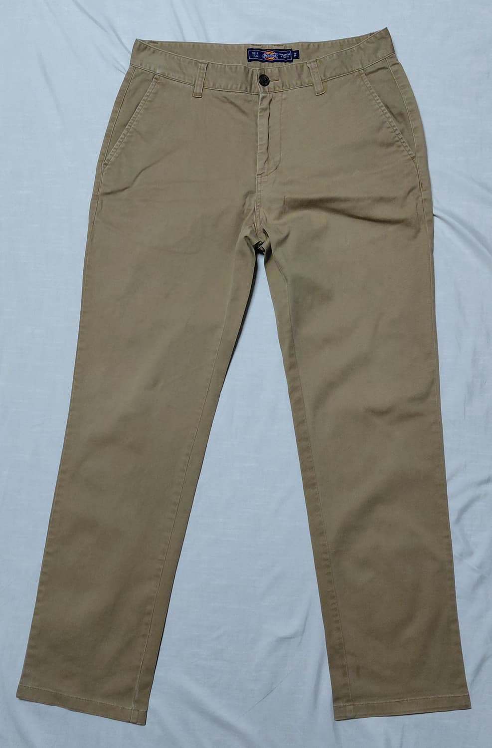 디키즈(Dickies) 슬림핏 치노 팬츠 / 샌드 베이지 (32x32) 상품이미지2