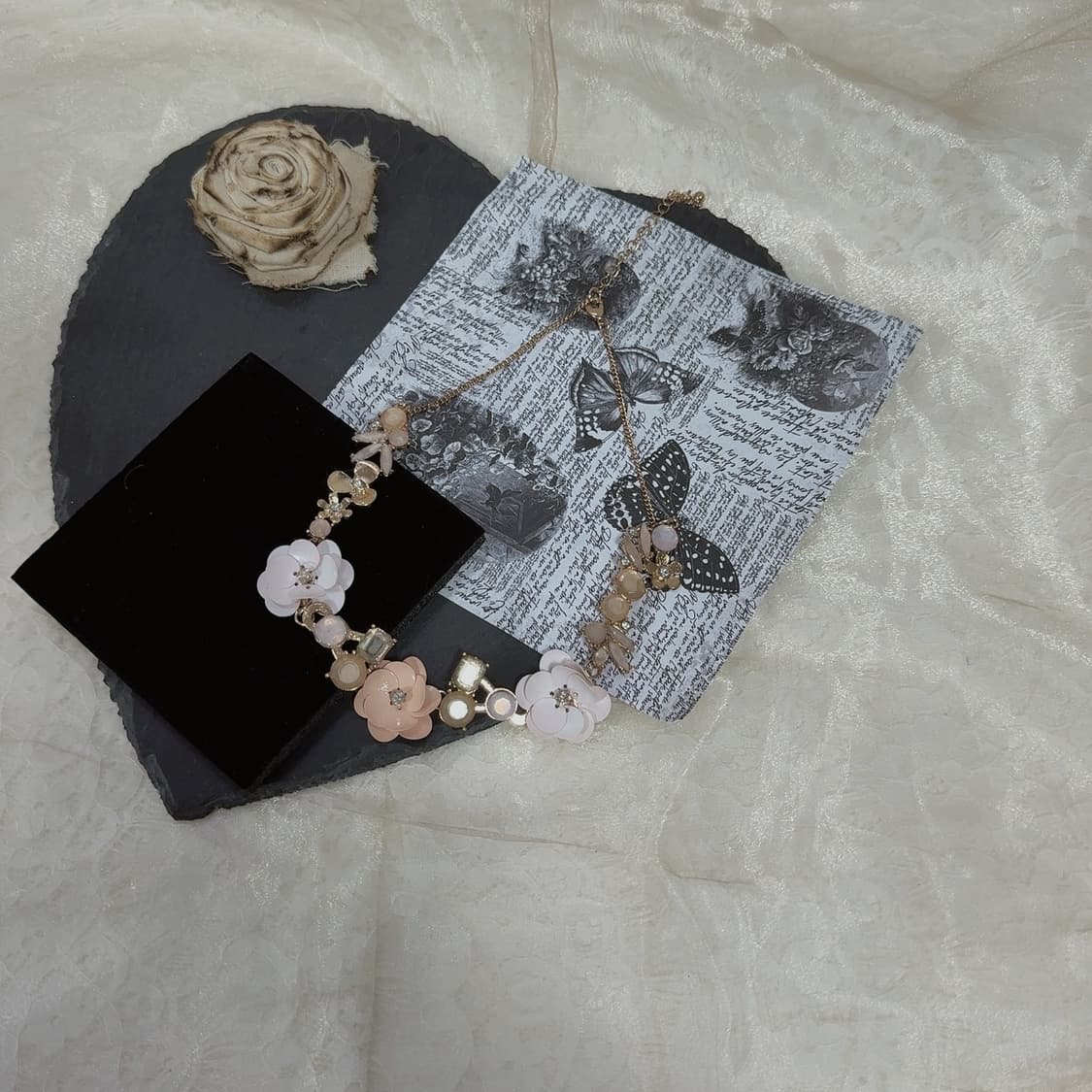 빈티지 플라워 오리엔탈 목걸이 상품이미지2