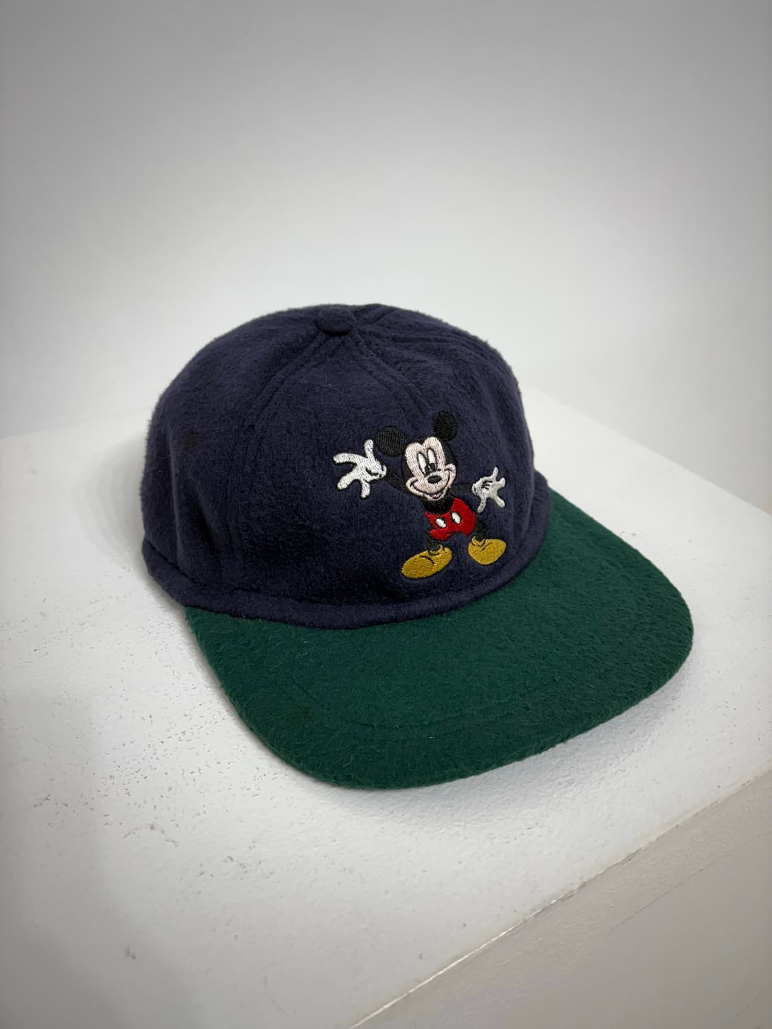 90's  Mickey unlimited Fleece Wool cap 상품이미지1