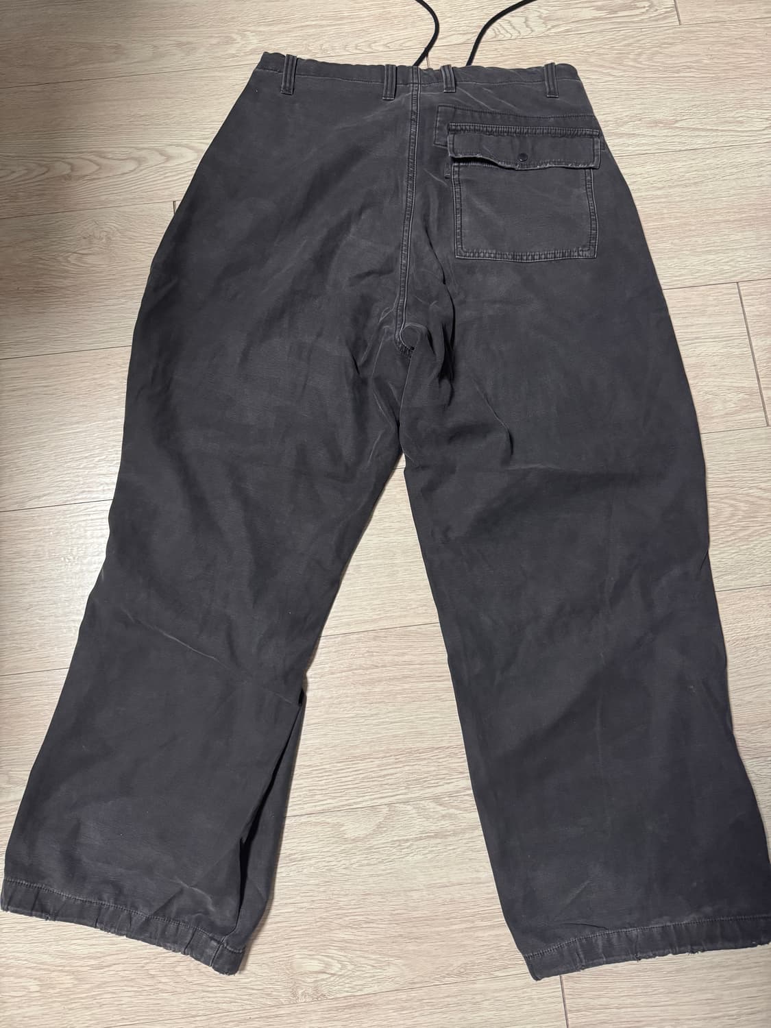 Snow Jeans Over Dyed Camo 차콜 상품이미지2